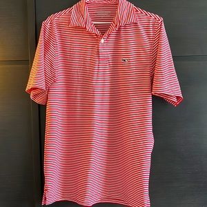 Vineyard Vines Dry-Fit Performance Pinstripe Polo